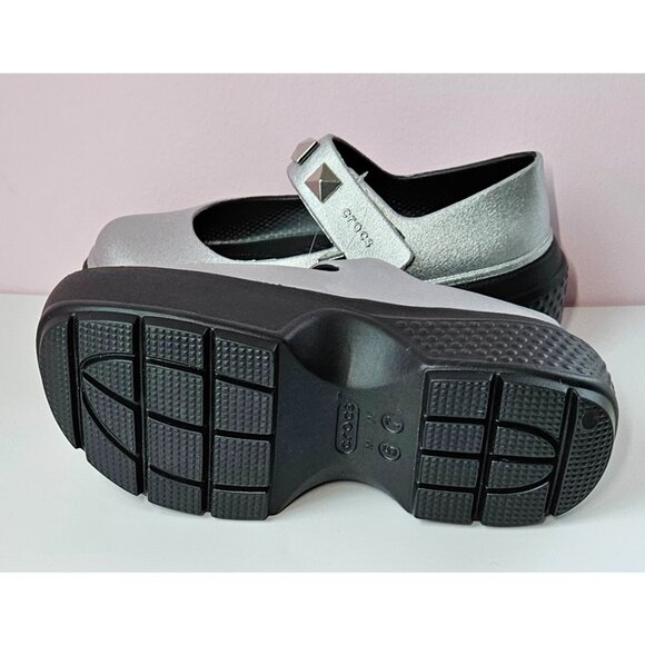 Crocs Stomp Metallic Mary Jane - Picture 5 of 8
